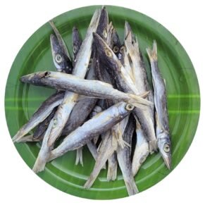 Premium sun-dried Barracuda fish (Ooli Karuvadu) sourced from Rameswaram fishermen.