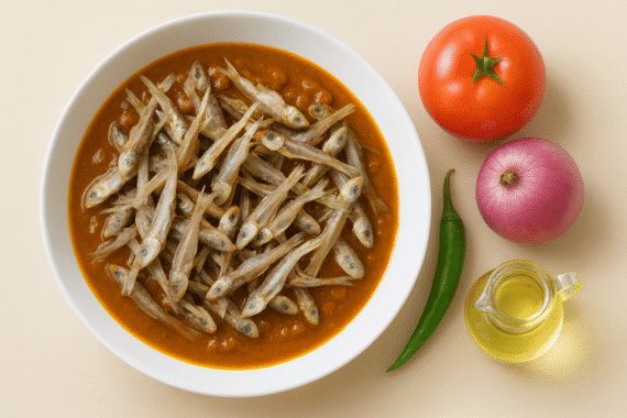 Anchovy Gravy | நெத்திலி தொக்கு